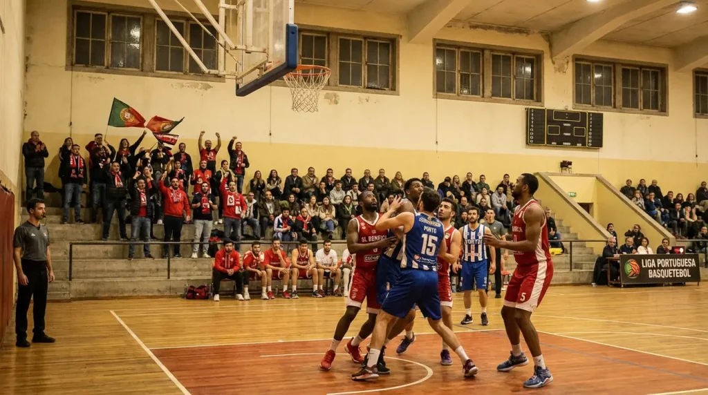 Apostas na Liga Betclic com análise do campeonato português de basquetebol