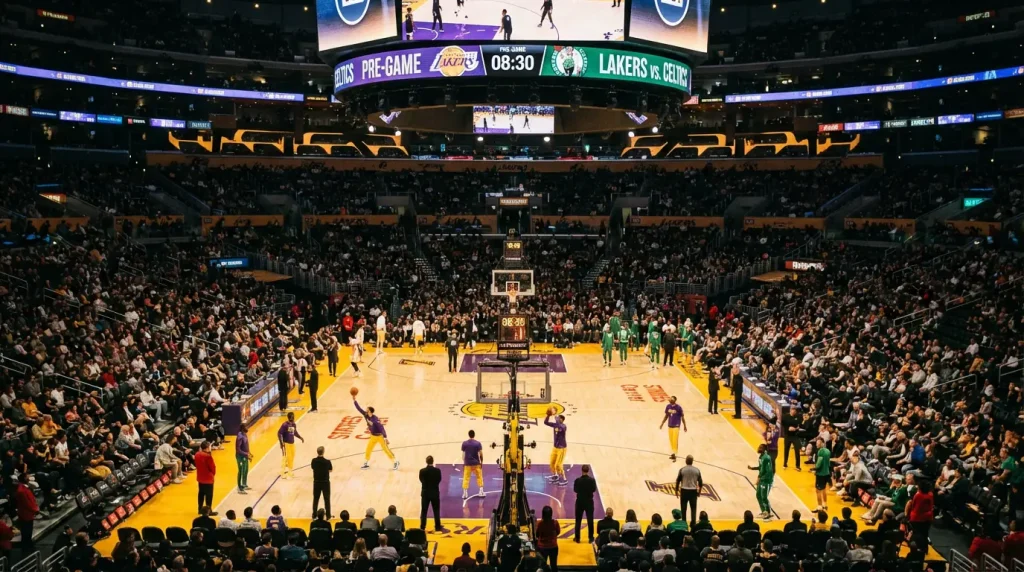 Calendário da NBA com fases da época e oportunidades para apostadores